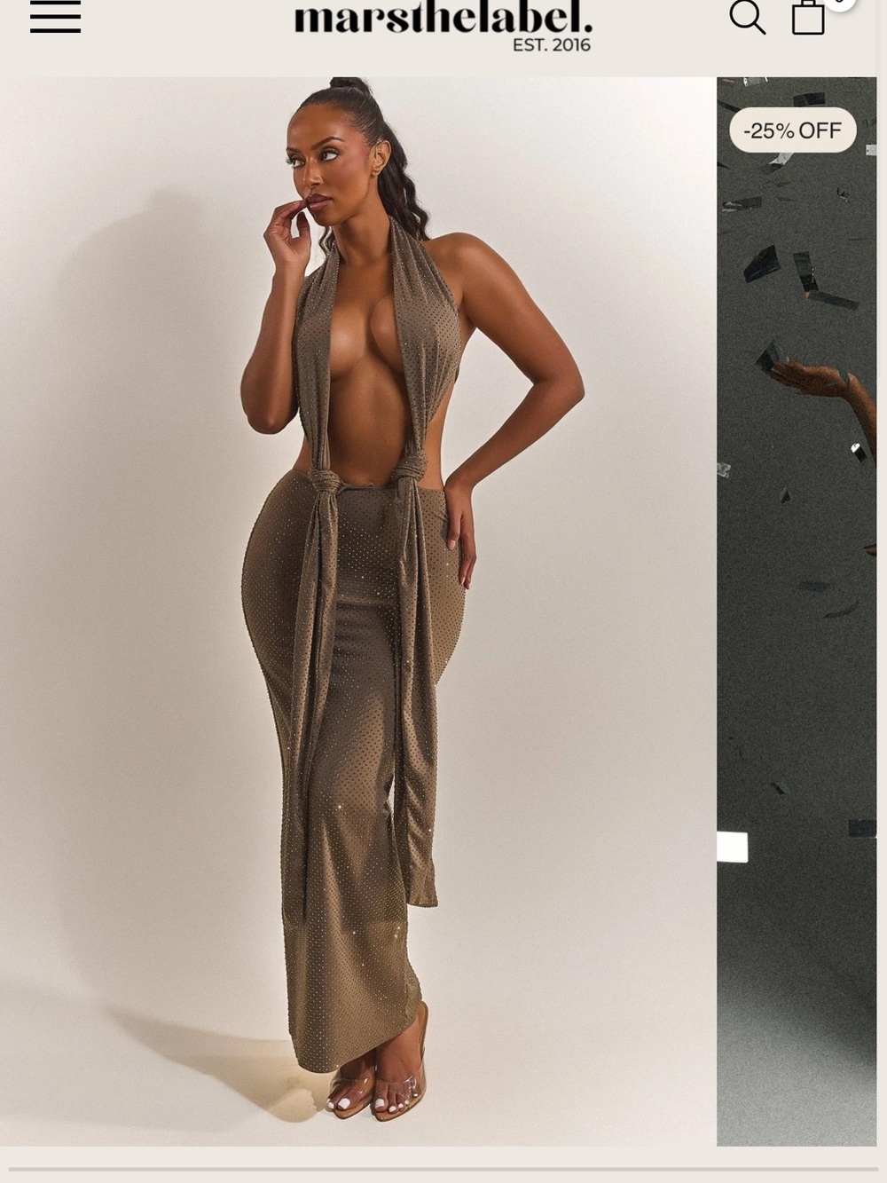 Mars the Label Allie Maxi Dress